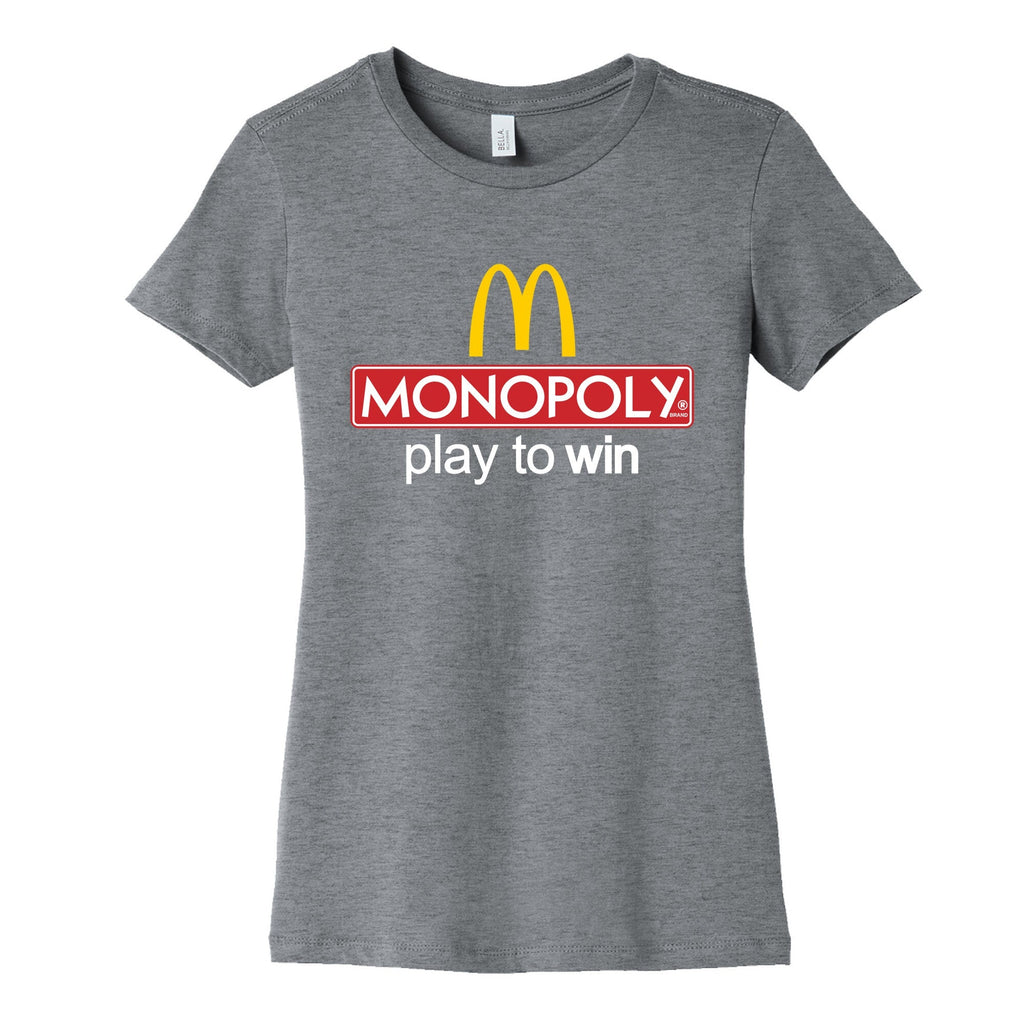 McDonalds Monopoly Womens Cotton - Adult & Kids T-Shirts, Sweatshirts & Hoodies apparel design preview 1