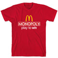 McDonalds Monopoly - Adult & Kids T-Shirts, Sweatshirts & Hoodies apparel design preview 1