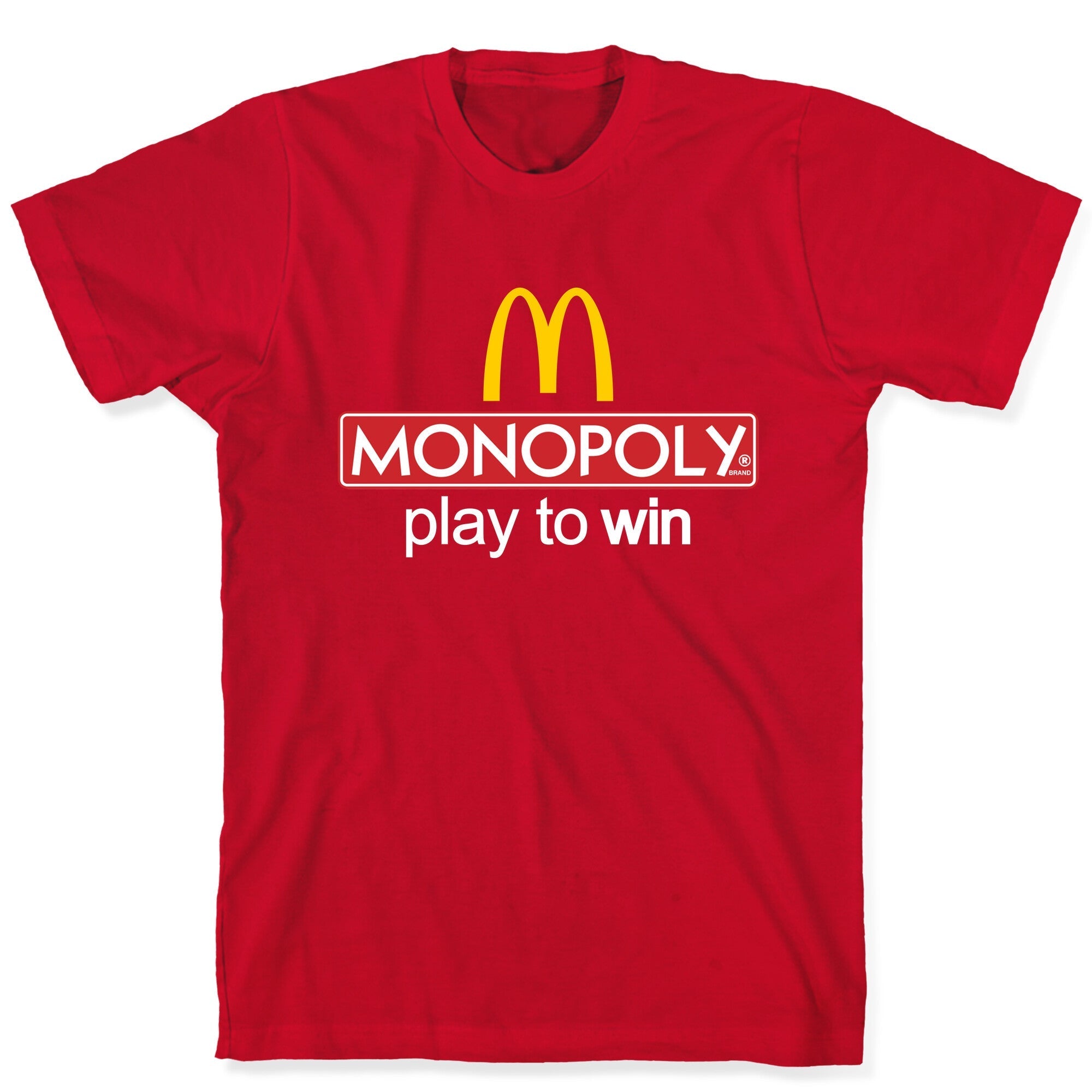 McDonalds Monopoly - Adult & Kids T-Shirts, Sweatshirts & Hoodies apparel design preview 1