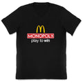 McDonalds Monopoly V-Neck - Adult & Kids T-Shirts, Sweatshirts & Hoodies apparel design preview 1