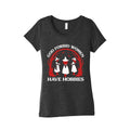 Women Have Hobbies Womens Triblend - Adult & Kids T-Shirts, Sweatshirts & Hoodies apparel design preview 1