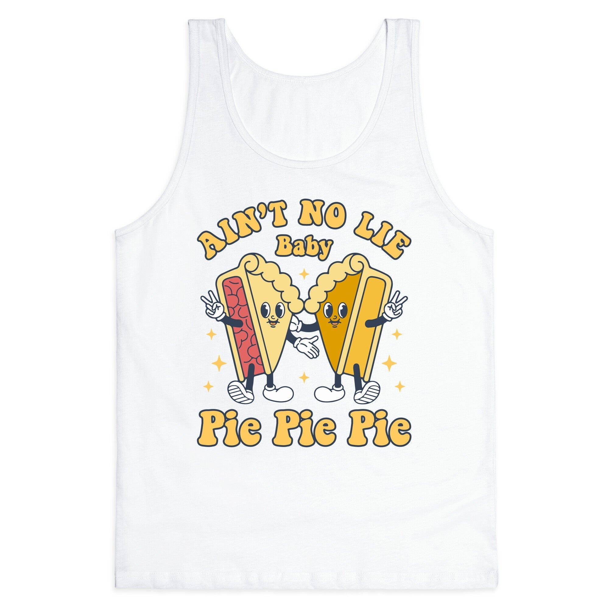 Pie Tank Top - Adult & Kids T-Shirts, Sweatshirts & Hoodies apparel design preview 1
