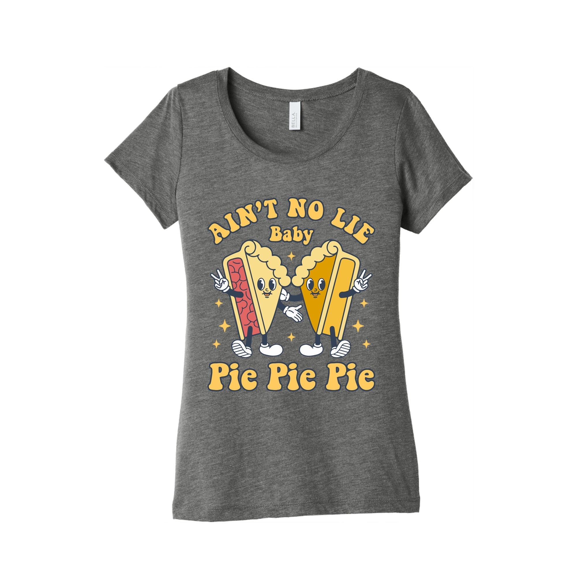 Pie Womens Triblend - Adult & Kids T-Shirts, Sweatshirts & Hoodies apparel design preview 1