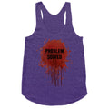 Problem Solved Racerback Tank - Adult & Kids T-Shirts, Sweatshirts & Hoodies apparel design preview 1