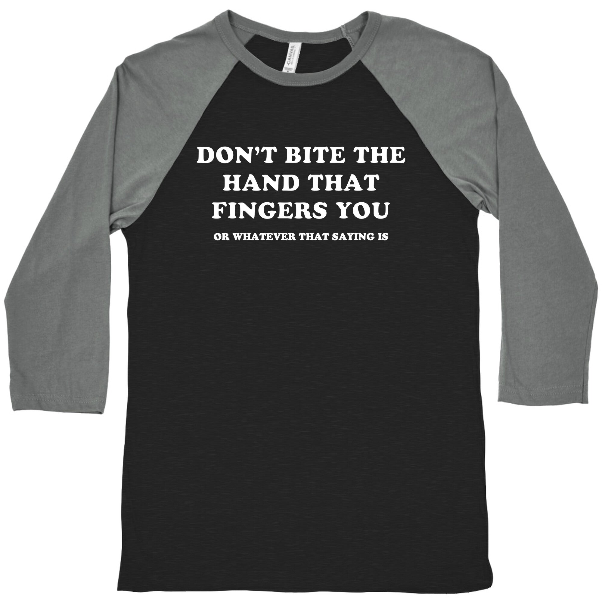 Dont Bite Baseball - Adult & Kids T-Shirts, Sweatshirts & Hoodies apparel design preview 1