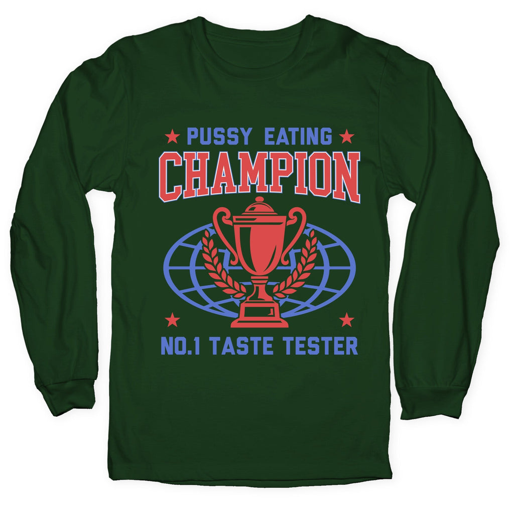 Eating \#1 Champion - Adult & Kids T-Shirts, Sweatshirts & Hoodies apparel design preview 1