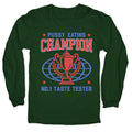 Eating \#1 Champion - Adult & Kids T-Shirts, Sweatshirts & Hoodies apparel design preview 1