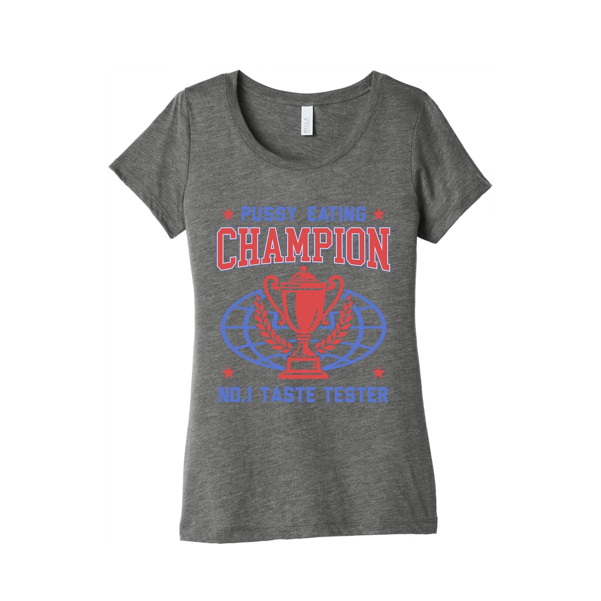 Eating \#1 Champion Womens Triblend - Adult & Kids T-Shirts, Sweatshirts & Hoodies apparel design preview 1