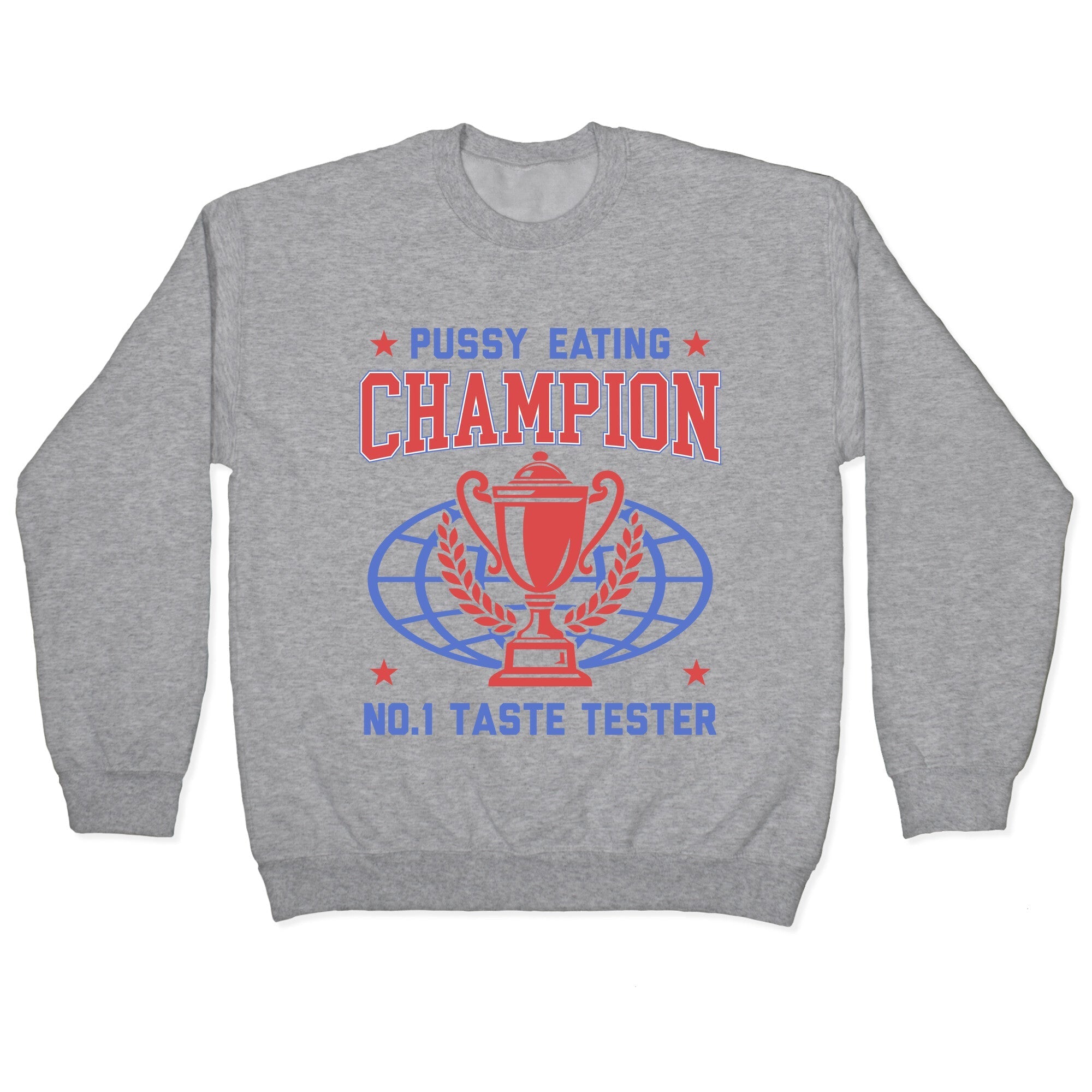Eating \#1 Champion Crewneck - Adult & Kids T-Shirts, Sweatshirts & Hoodies apparel design preview 1