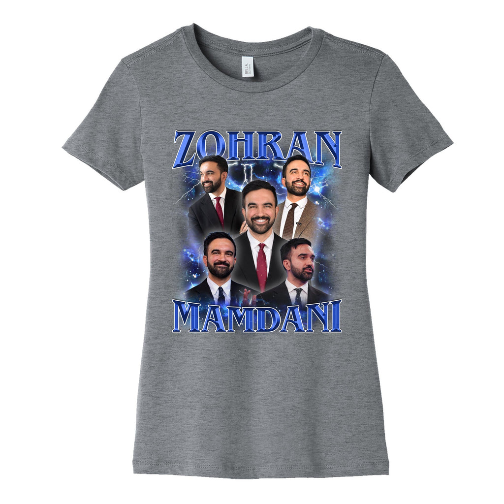 Zohran Mamdani Womens Cotton - Adult & Kids T-Shirts, Sweatshirts & Hoodies apparel design preview 1