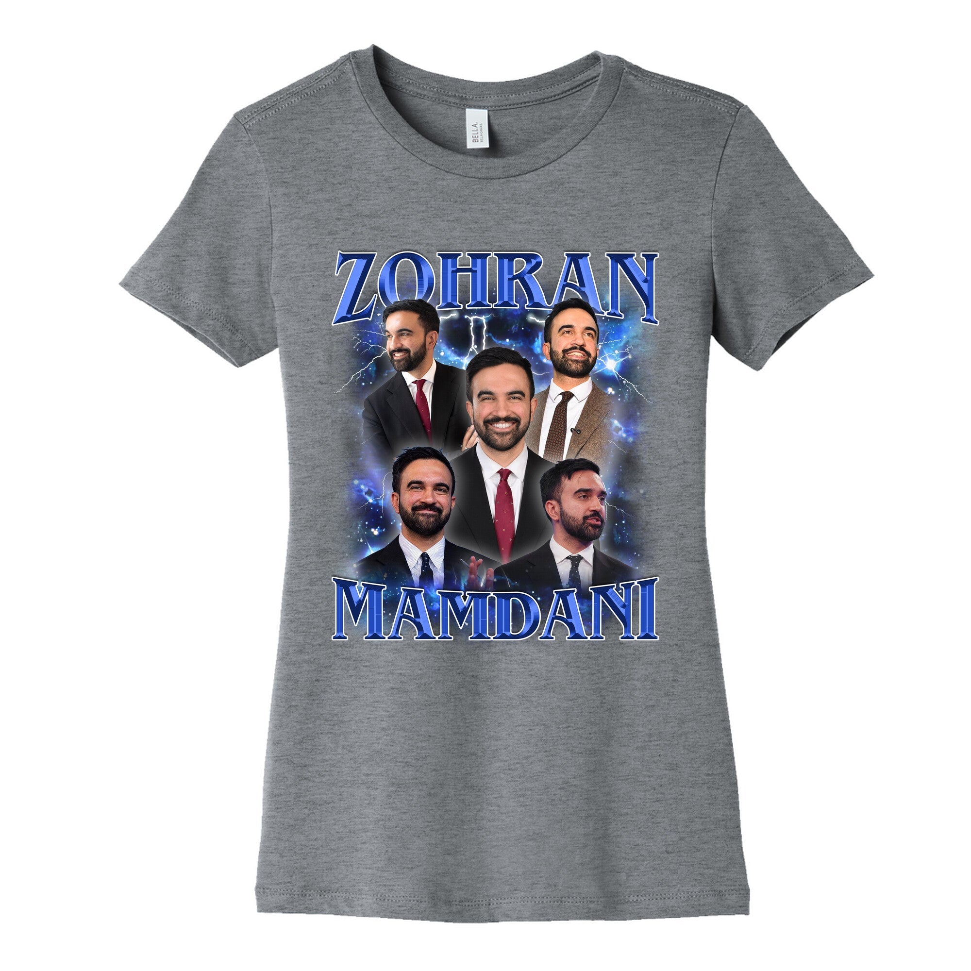 Zohran Mamdani Womens Cotton - Adult & Kids T-Shirts, Sweatshirts & Hoodies apparel design preview 1