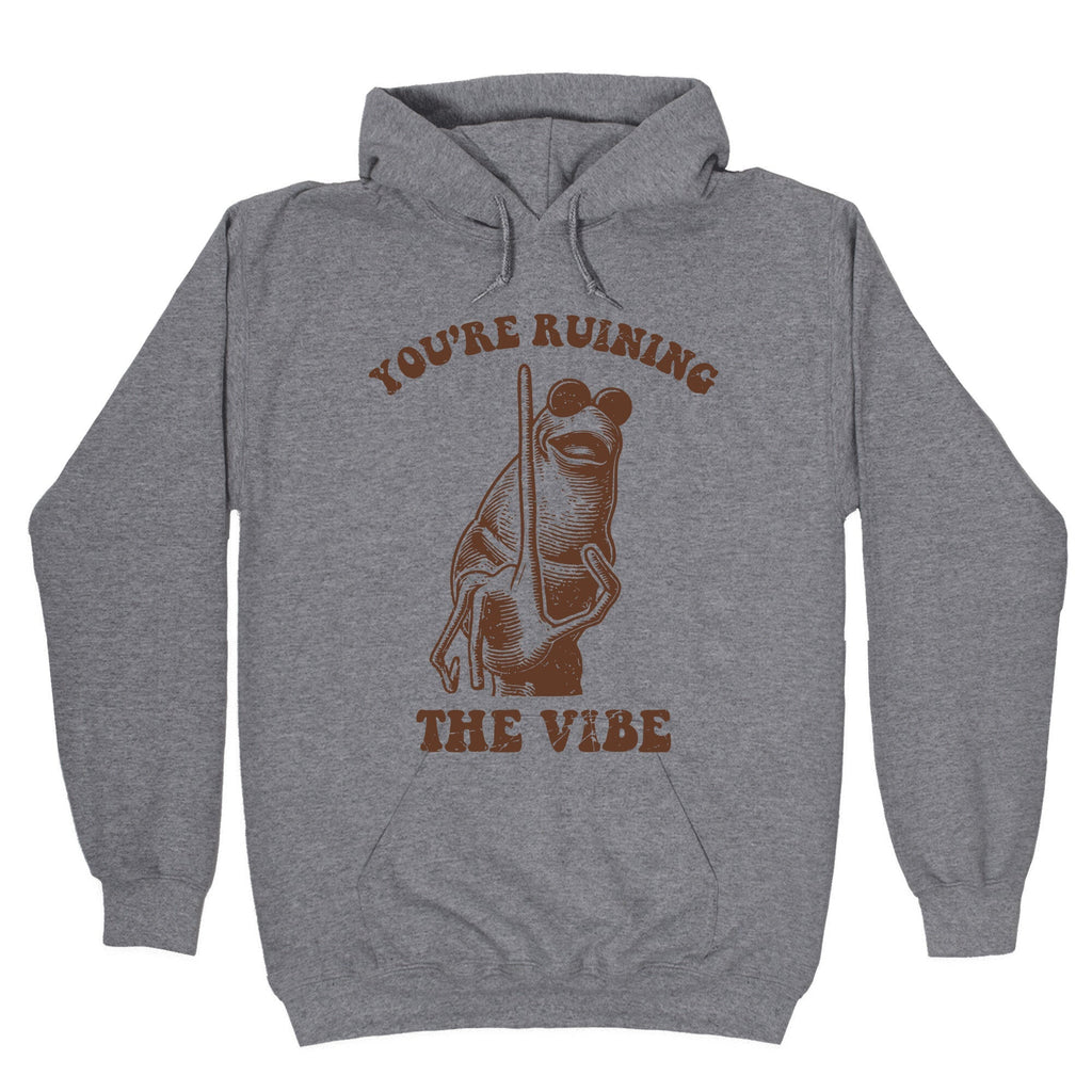 You Are Ruining the Vibe - Adult & Kids T-Shirts, Sweatshirts & Hoodies apparel design preview 1
