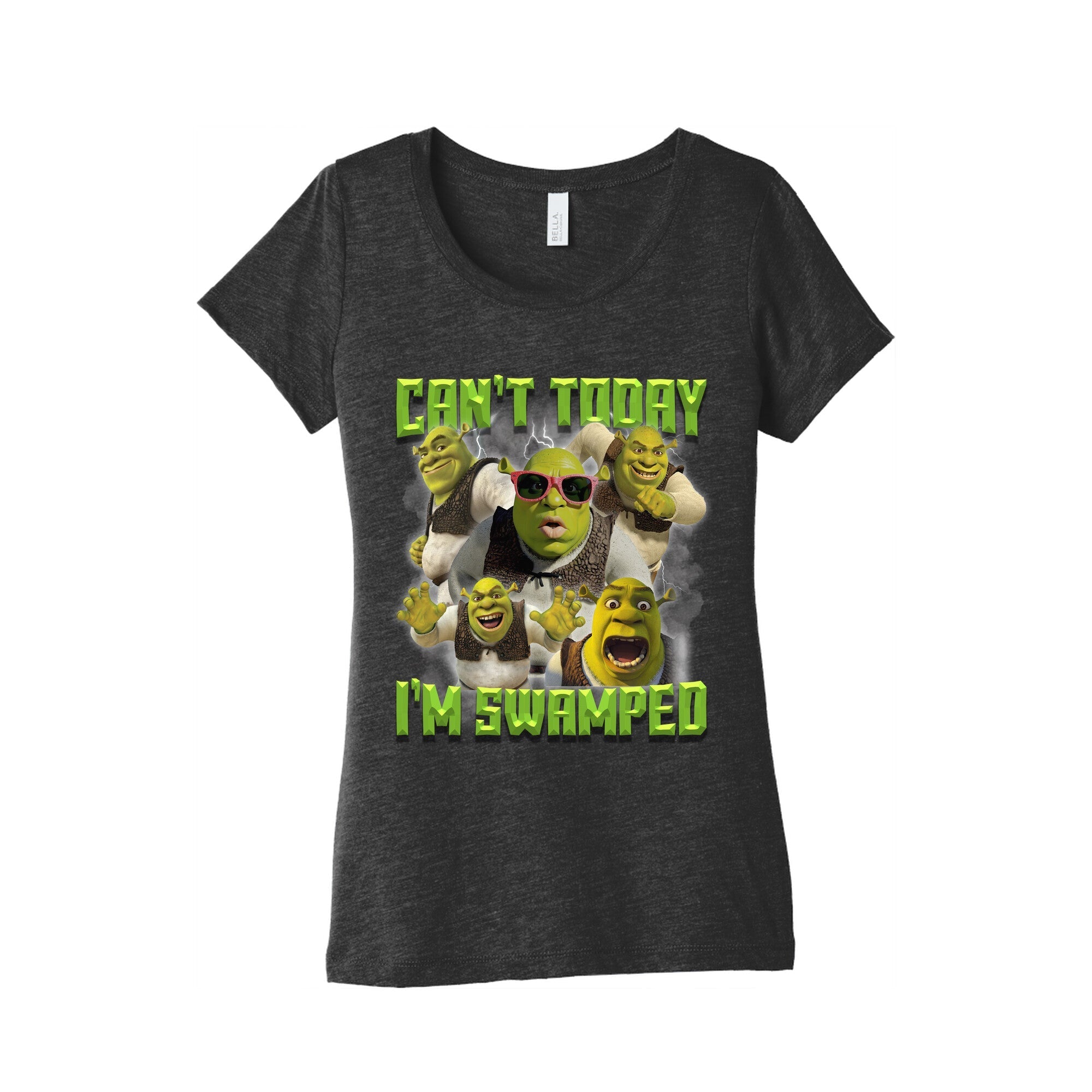 Cant Today, Im Swamped Womens Triblend - Adult & Kids T-Shirts, Sweatshirts & Hoodies apparel design preview 1