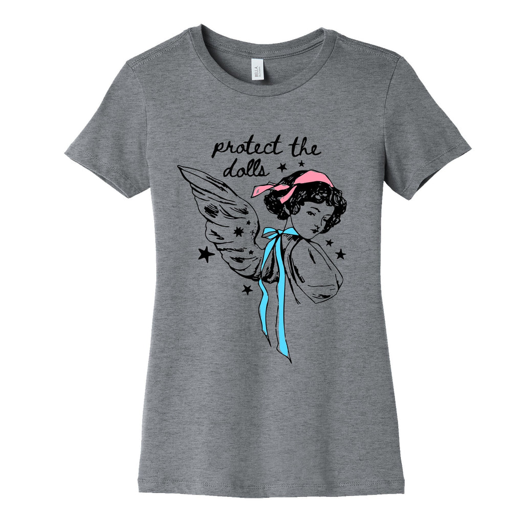 Protect the Dolls Fairy Womens Cotton - Adult & Kids T-Shirts, Sweatshirts & Hoodies apparel design preview 1