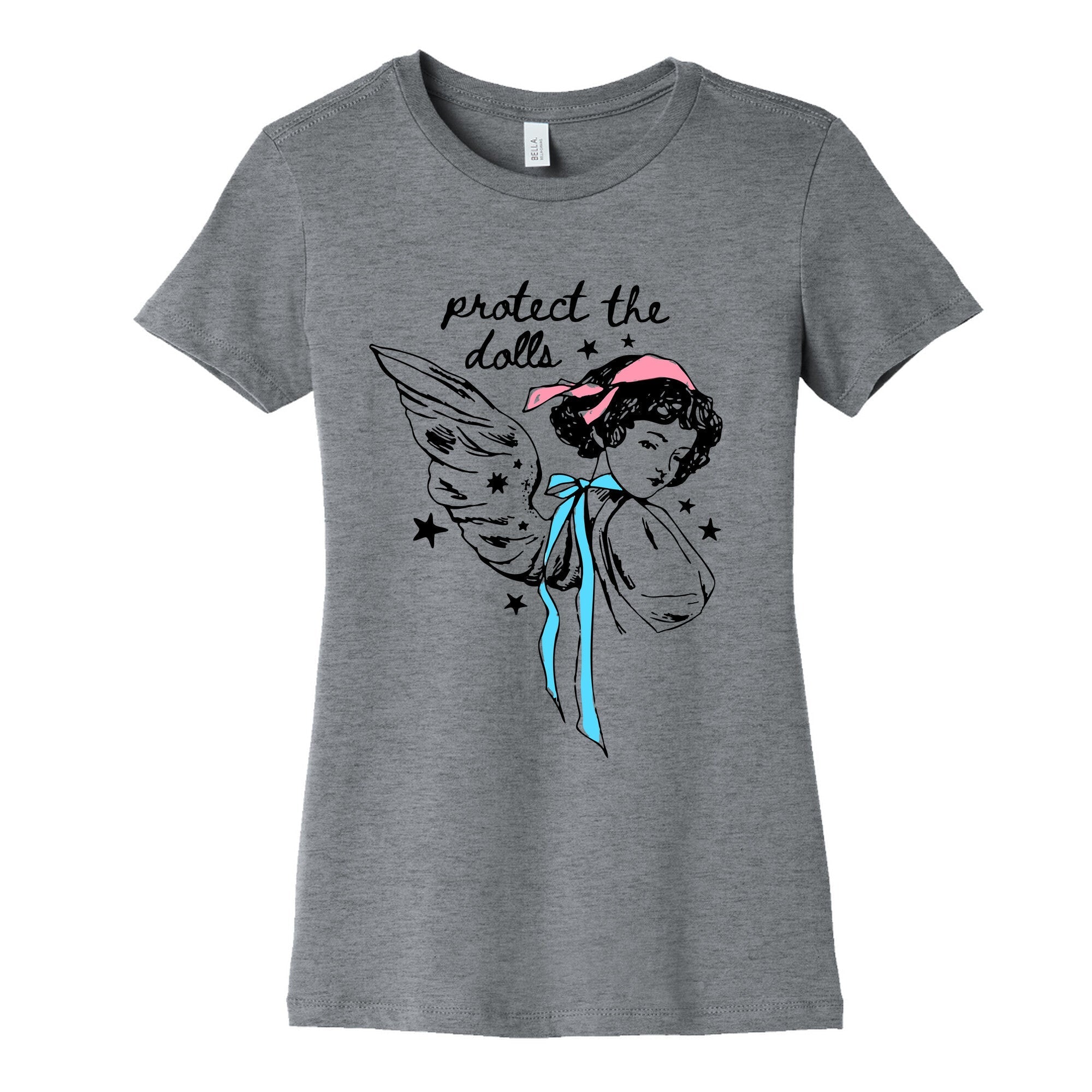 Protect the Dolls Fairy Womens Cotton - Adult & Kids T-Shirts, Sweatshirts & Hoodies apparel design preview 1