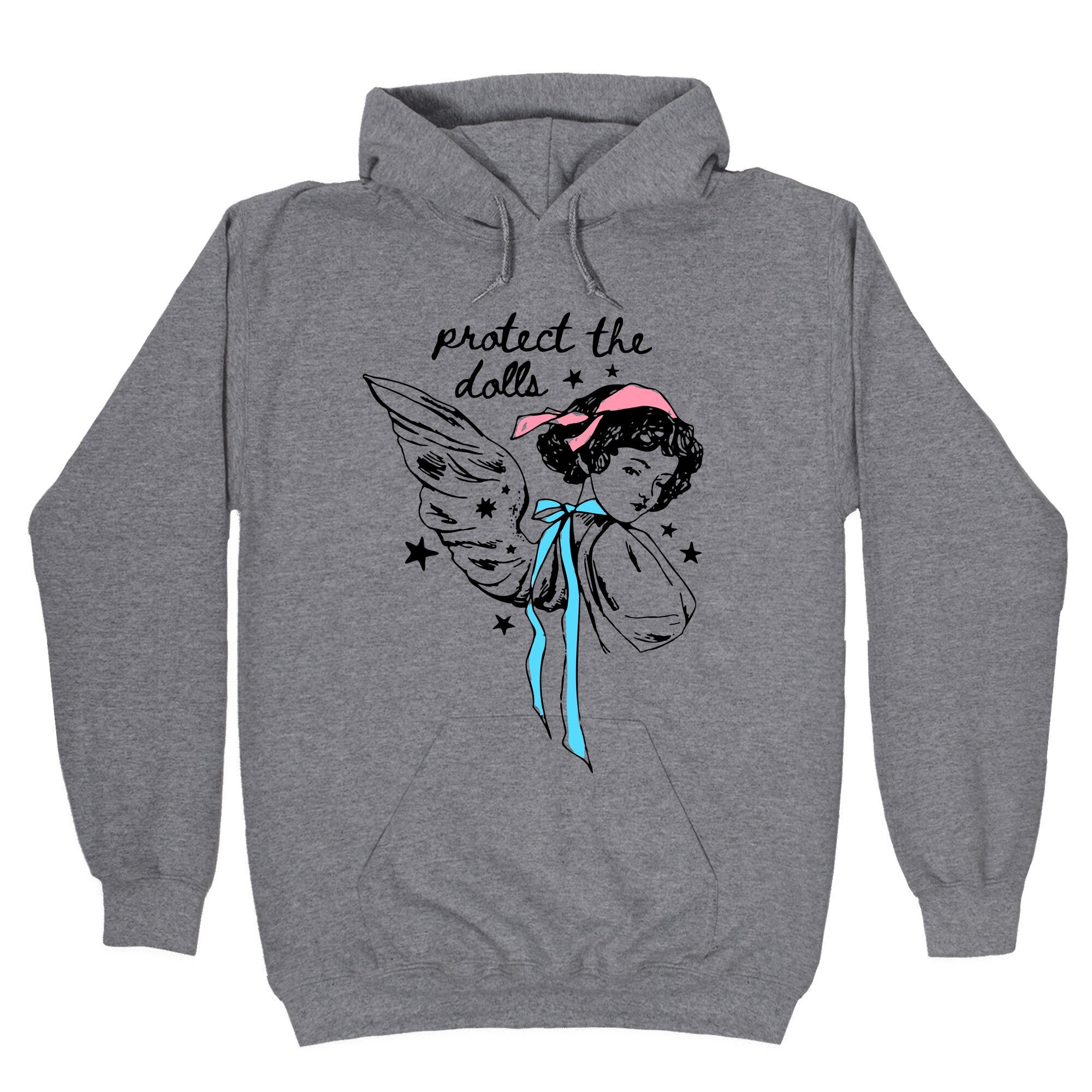Protect the Dolls Fairy - Adult & Kids T-Shirts, Sweatshirts & Hoodies apparel design preview 1
