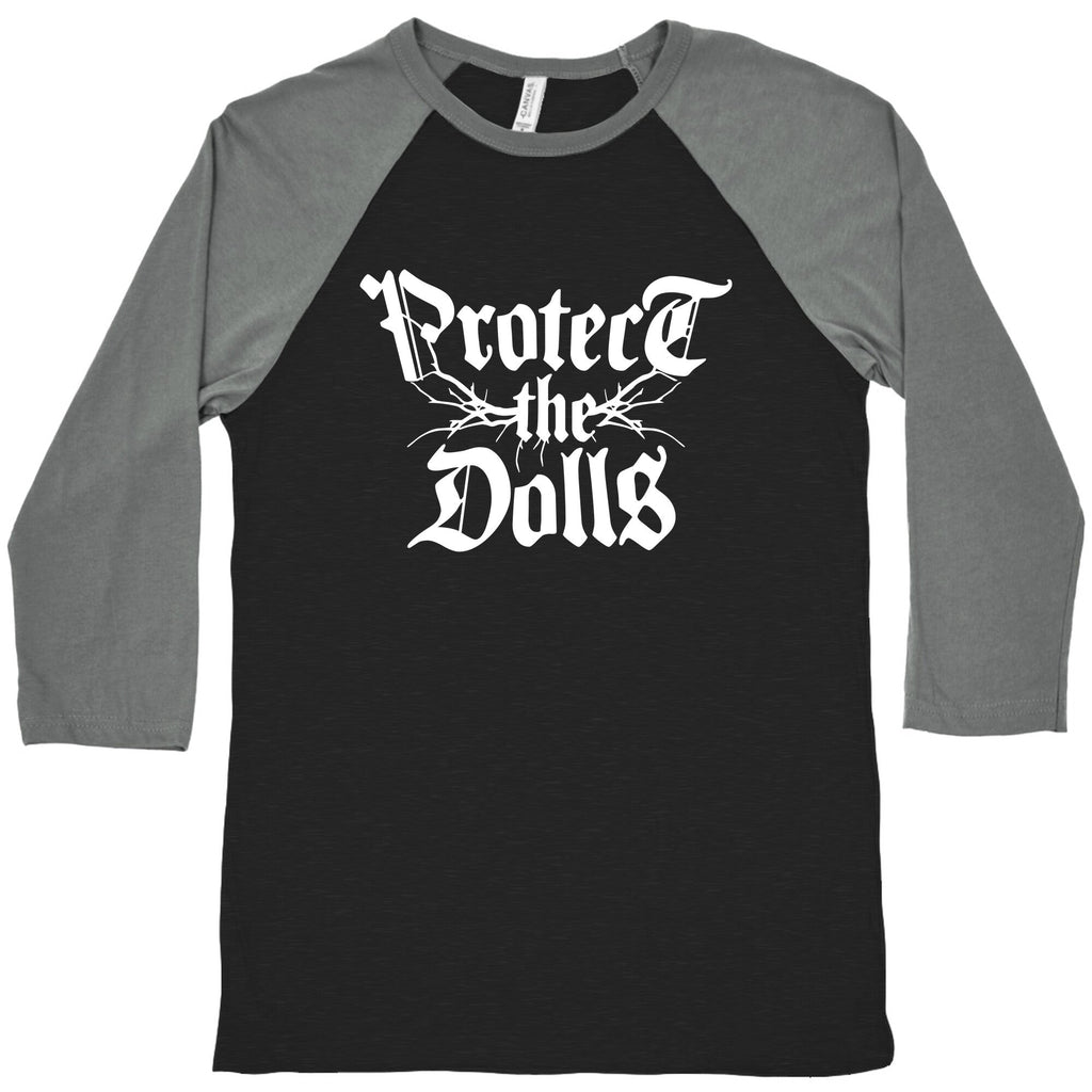 Protect the Dolls Graphic Baseball - Adult & Kids T-Shirts, Sweatshirts & Hoodies apparel design preview 1