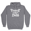 Protect the Dolls Graphic - Adult & Kids T-Shirts, Sweatshirts & Hoodies apparel design preview 1