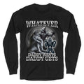 Whatever Daddy Wants Wolf - Adult & Kids T-Shirts, Sweatshirts & Hoodies apparel design preview 1