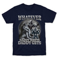 Whatever Daddy Wants Wolf - Adult & Kids T-Shirts, Sweatshirts & Hoodies apparel design preview 1