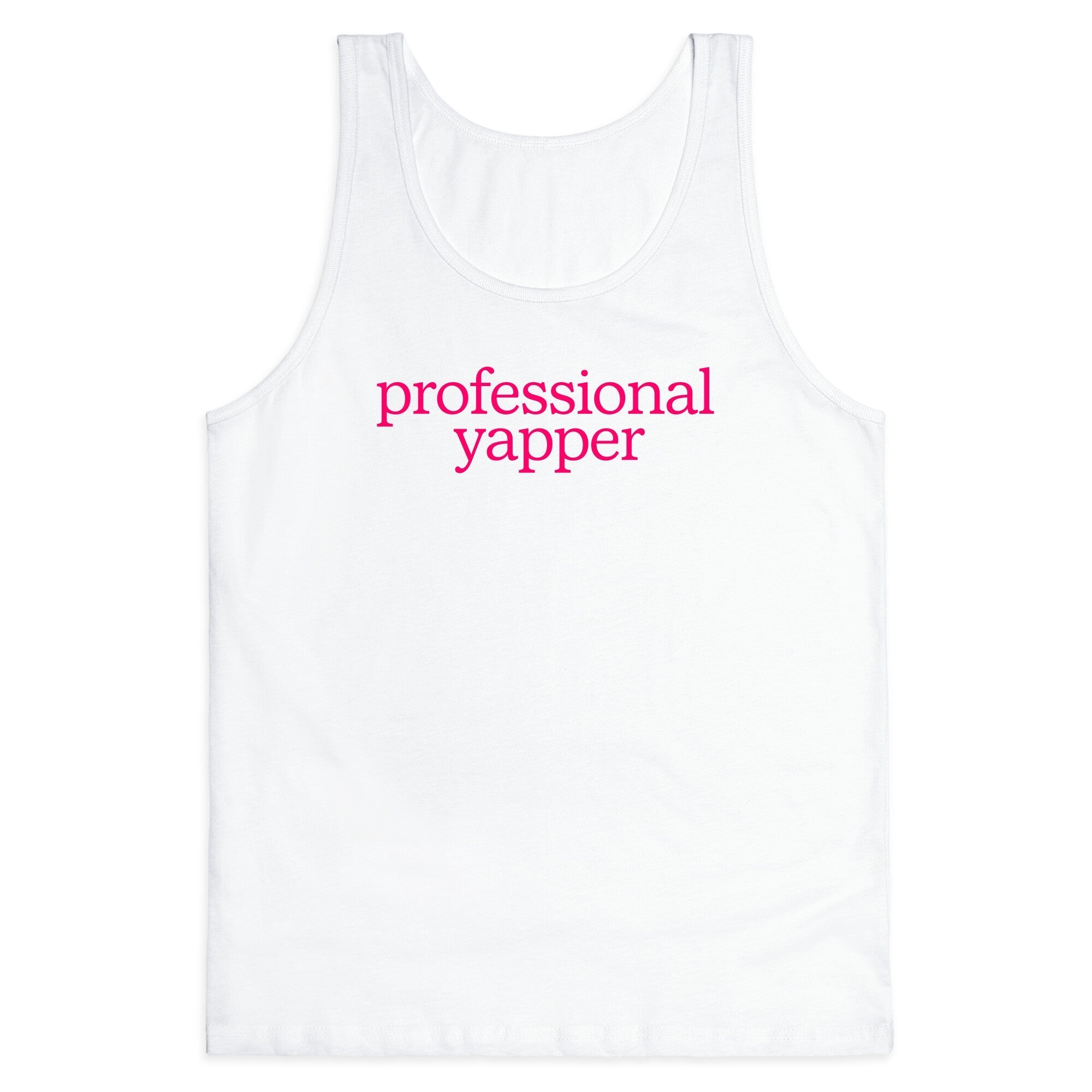 Professional Yapper Tank Top - Adult & Kids T-Shirts, Sweatshirts & Hoodies apparel design preview 1