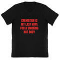 Smoking Hot Body V-Neck - Adult & Kids T-Shirts, Sweatshirts & Hoodies apparel design preview 1
