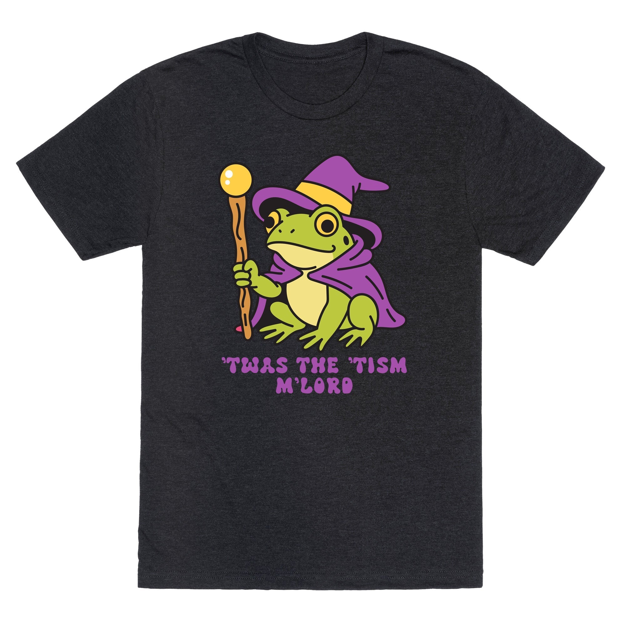 Twas the Tism Unisex Triblend - Adult & Kids T-Shirts, Sweatshirts & Hoodies apparel design preview 1