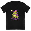 Twas the Tism V-Neck - Adult & Kids T-Shirts, Sweatshirts & Hoodies apparel design preview 1