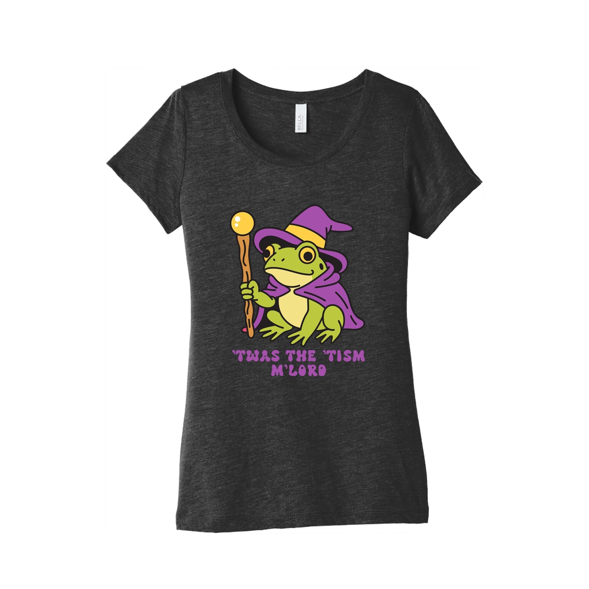 Twas the Tism Womens Triblend - Adult & Kids T-Shirts, Sweatshirts & Hoodies apparel design preview 1
