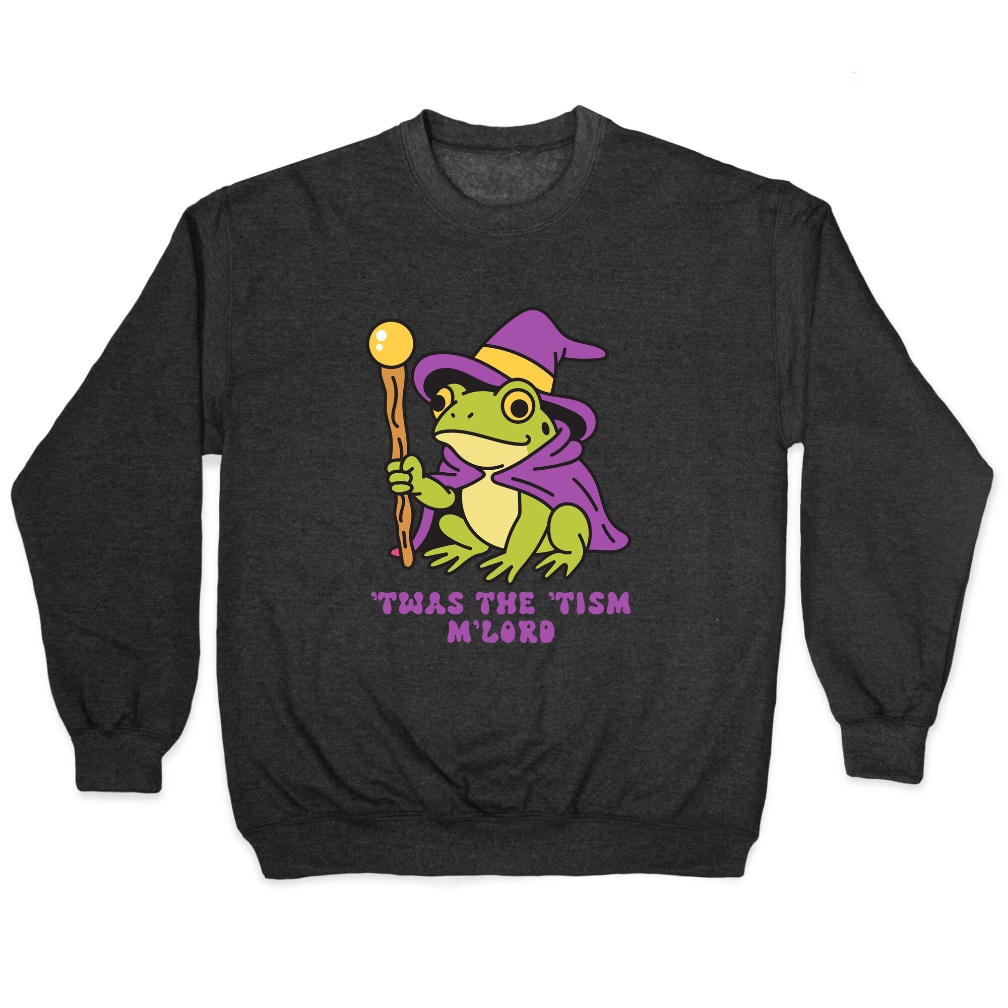 Twas the Tism Crewneck - Adult & Kids T-Shirts, Sweatshirts & Hoodies apparel design preview 1