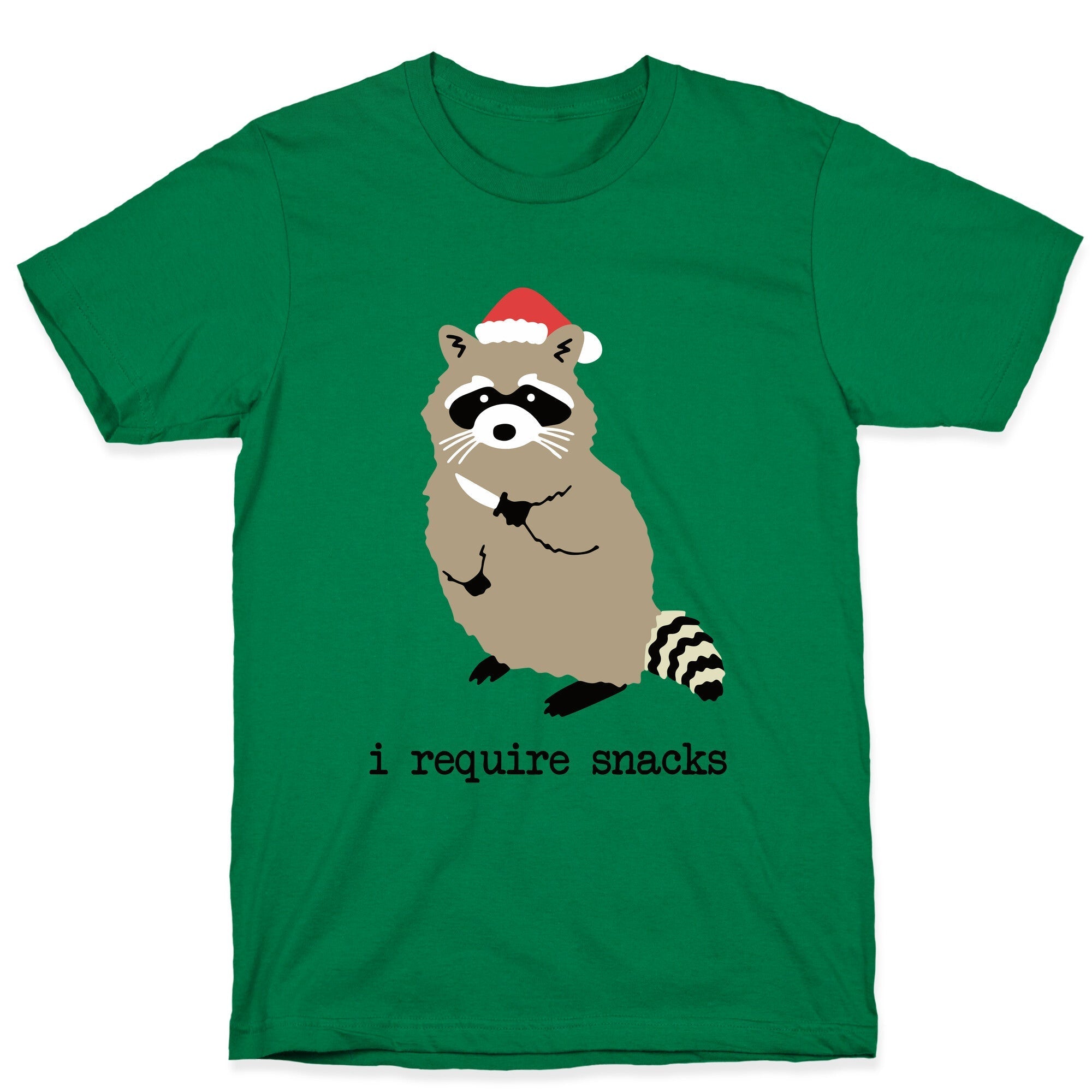 I Require Snacks - Adult & Kids T-Shirts, Sweatshirts & Hoodies apparel design preview 1