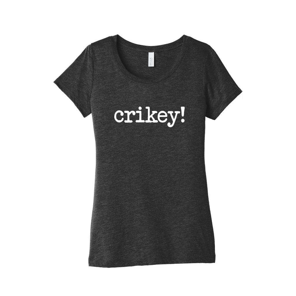 Crikey! Womens Triblend - Adult & Kids T-Shirts, Sweatshirts & Hoodies apparel design preview 1