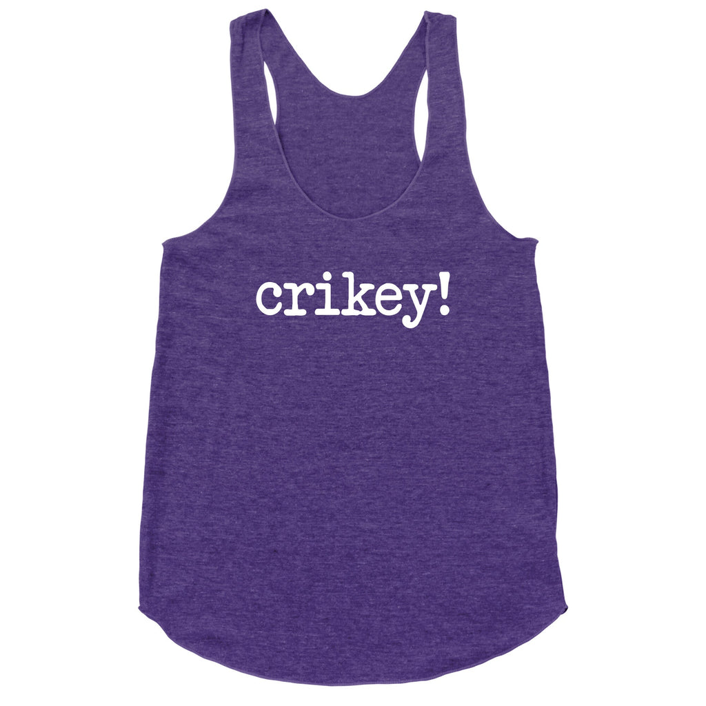 Crikey! Racerback Tank - Adult & Kids T-Shirts, Sweatshirts & Hoodies apparel design preview 1