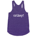 Crikey! Racerback Tank - Adult & Kids T-Shirts, Sweatshirts & Hoodies apparel design preview 1