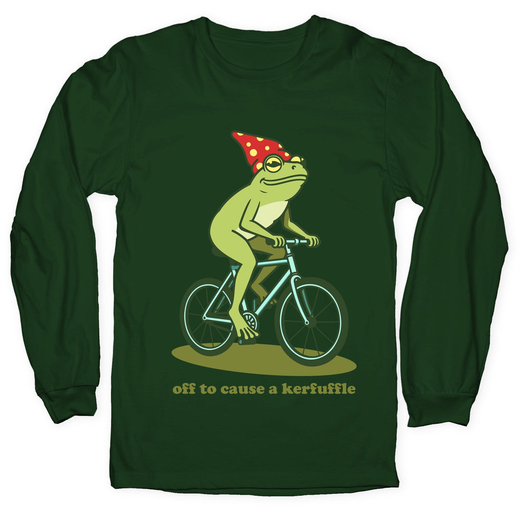 Off to Cause a Kerfuffle - Adult & Kids T-Shirts, Sweatshirts & Hoodies apparel design preview 1