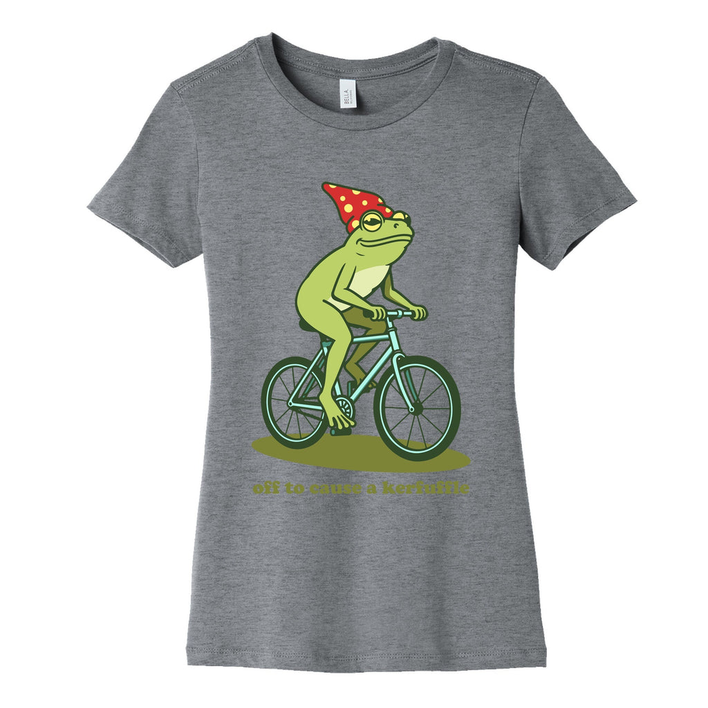 Off to Cause a Kerfuffle Womens Cotton - Adult & Kids T-Shirts, Sweatshirts & Hoodies apparel design preview 1