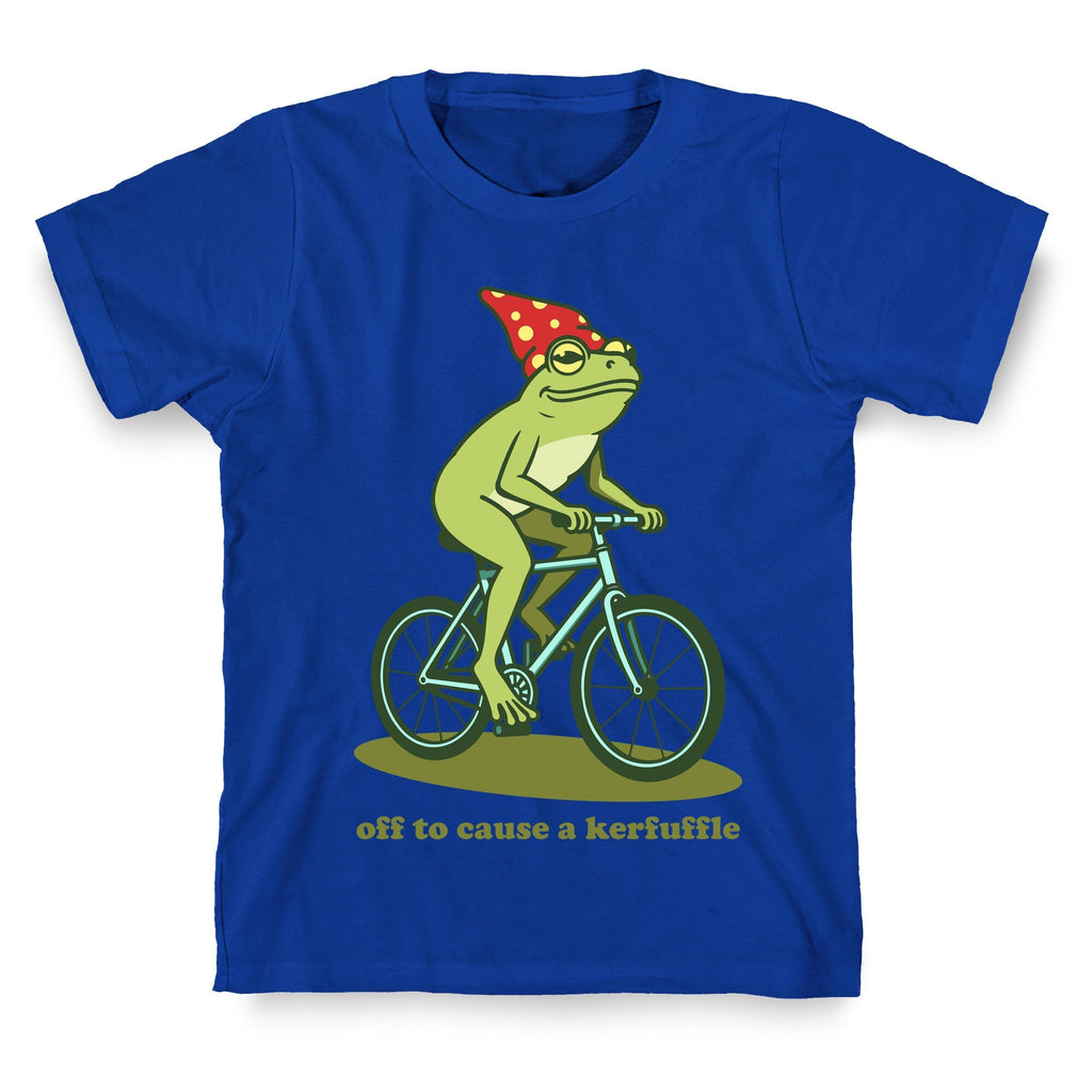 Off to Cause a Kerfuffle - Adult & Kids T-Shirts, Sweatshirts & Hoodies apparel design preview 1