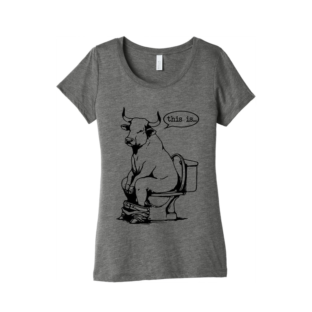 This is Bullshit Womens Triblend - Adult & Kids T-Shirts, Sweatshirts & Hoodies apparel design preview 1