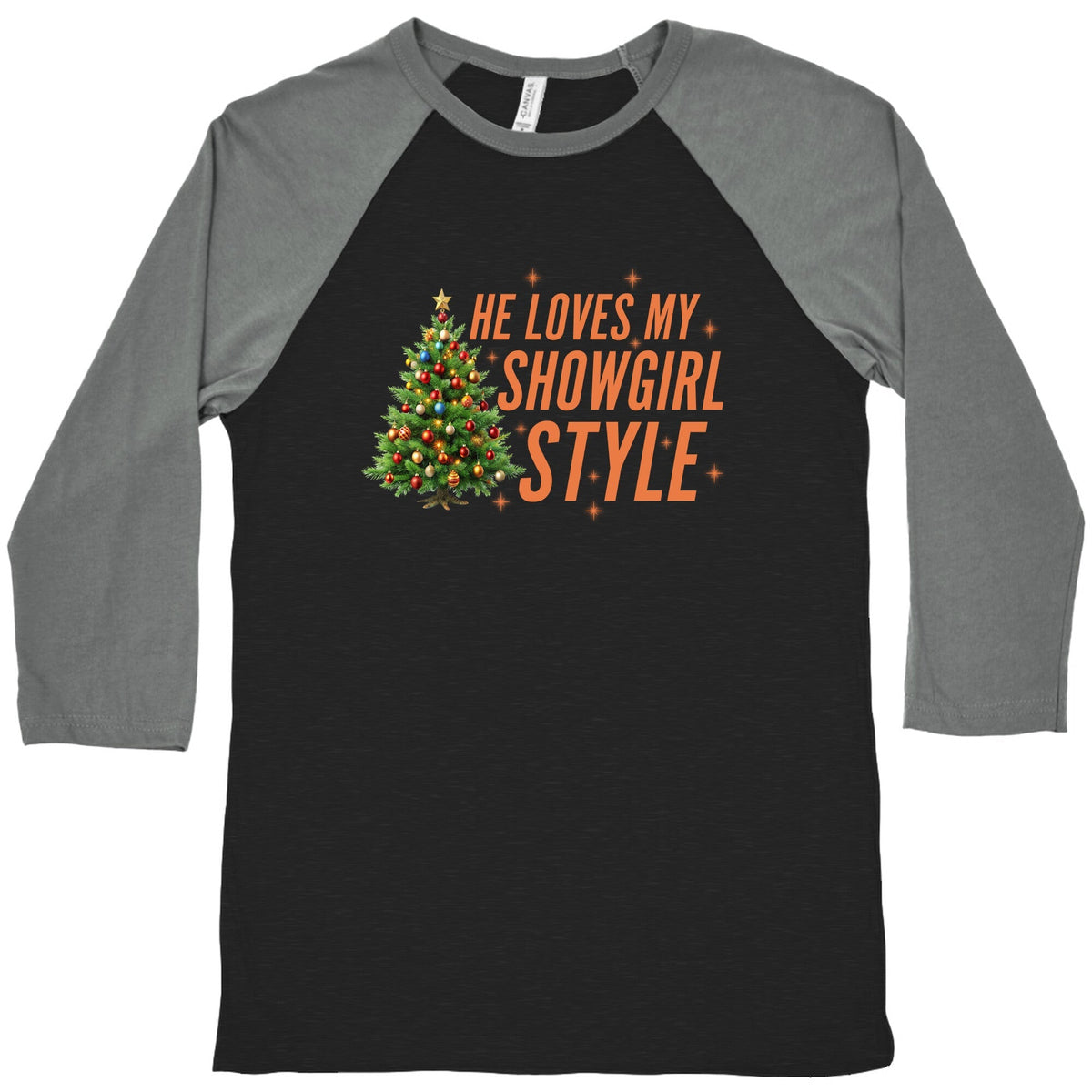 He Loves My Showgirl Style, She Redwood Tree Baseball - Adult & Kids T-Shirts, Sweatshirts & Hoodies apparel design preview 1