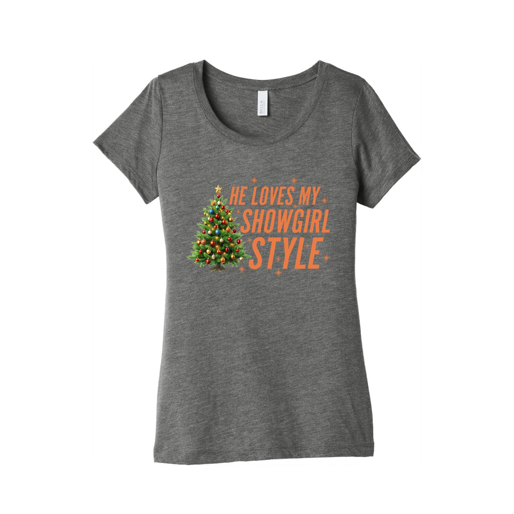 He Loves My Showgirl Style, She Redwood Tree Womens - Adult & Kids T-Shirts, Sweatshirts & Hoodies apparel design preview 1