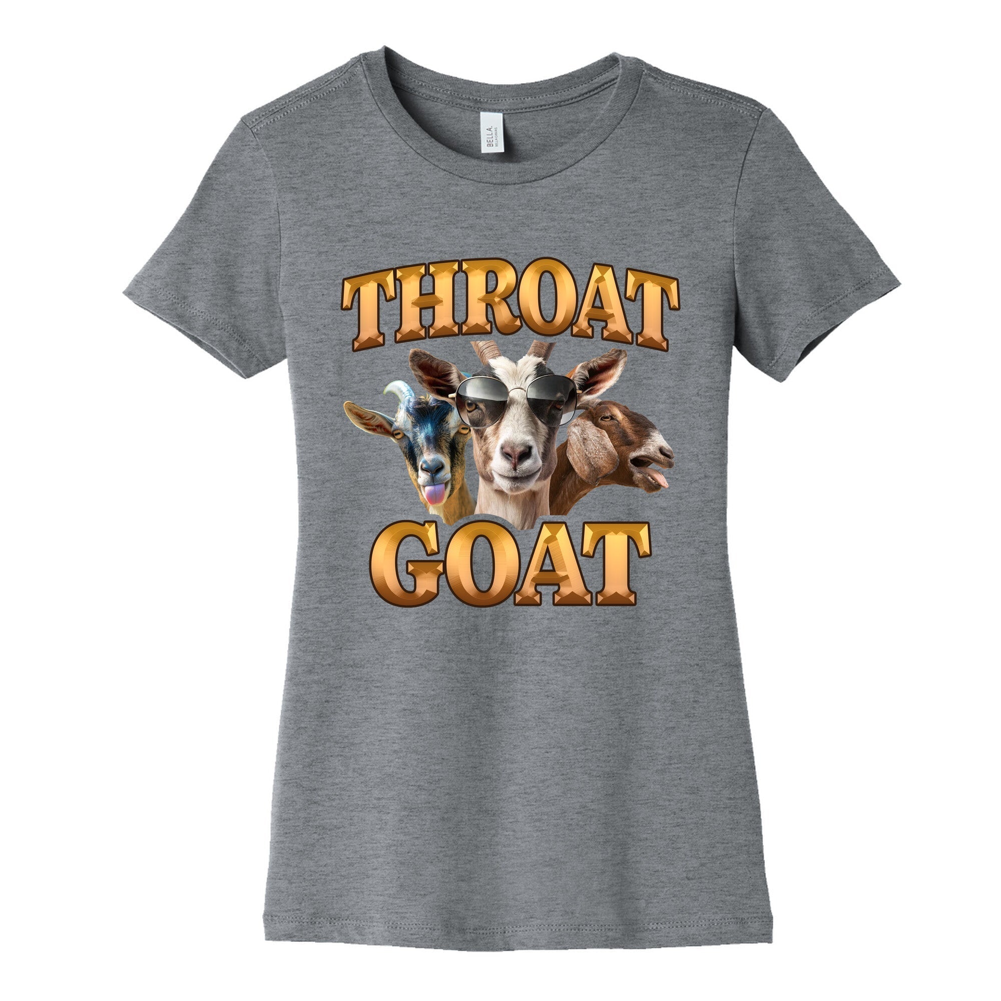 Throat Goat Womens Cotton - Adult & Kids T-Shirts, Sweatshirts & Hoodies apparel design preview 1
