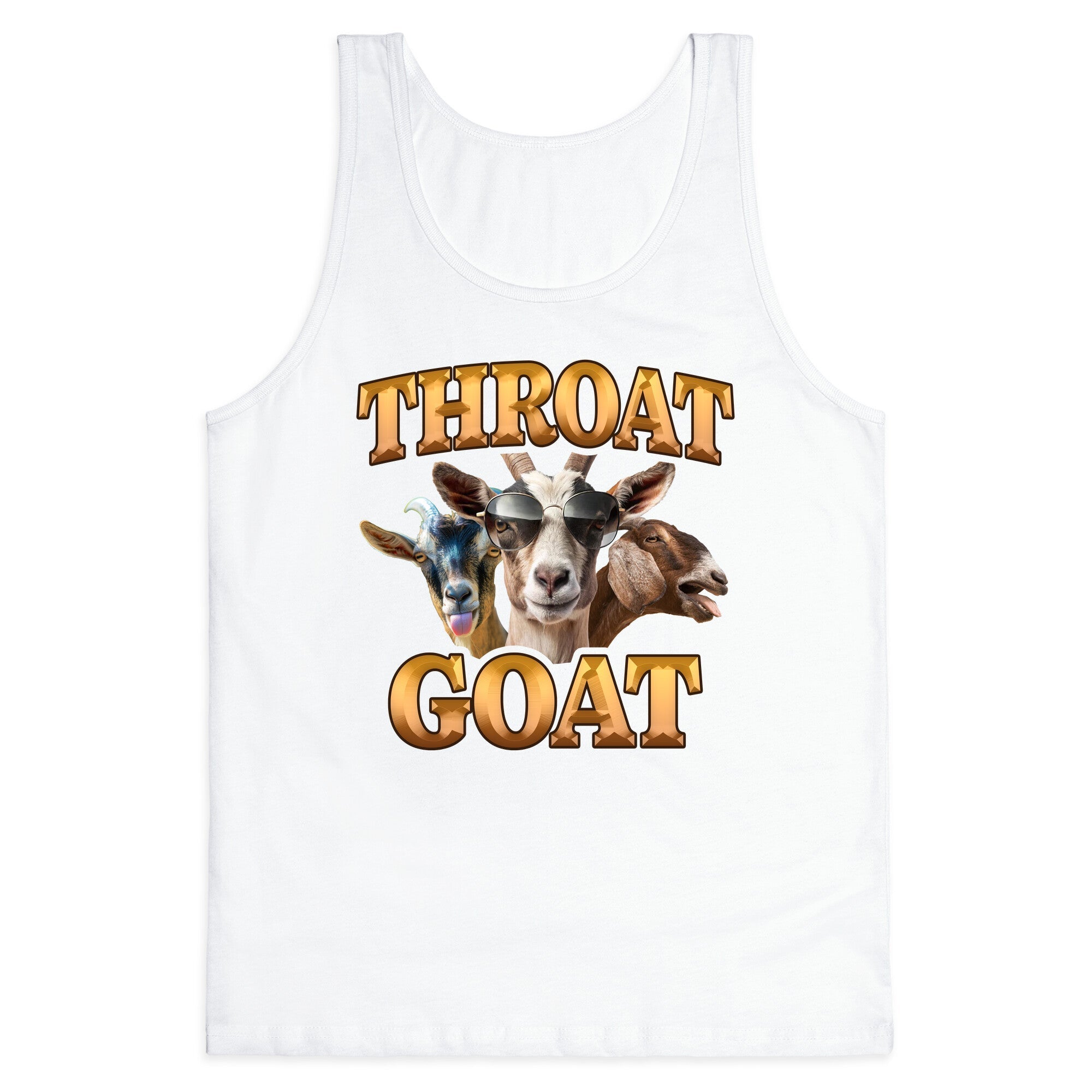 Throat Goat Tank Top - Adult & Kids T-Shirts, Sweatshirts & Hoodies apparel design preview 1
