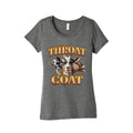 Throat Goat Womens Triblend - Adult & Kids T-Shirts, Sweatshirts & Hoodies apparel design preview 1