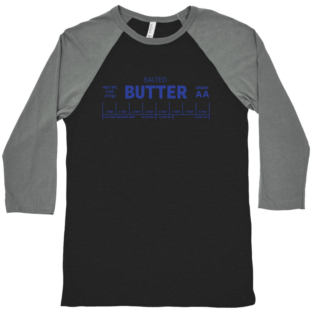 Salted Butter Baseball - Adult & Kids T-Shirts, Sweatshirts & Hoodies apparel design preview 1