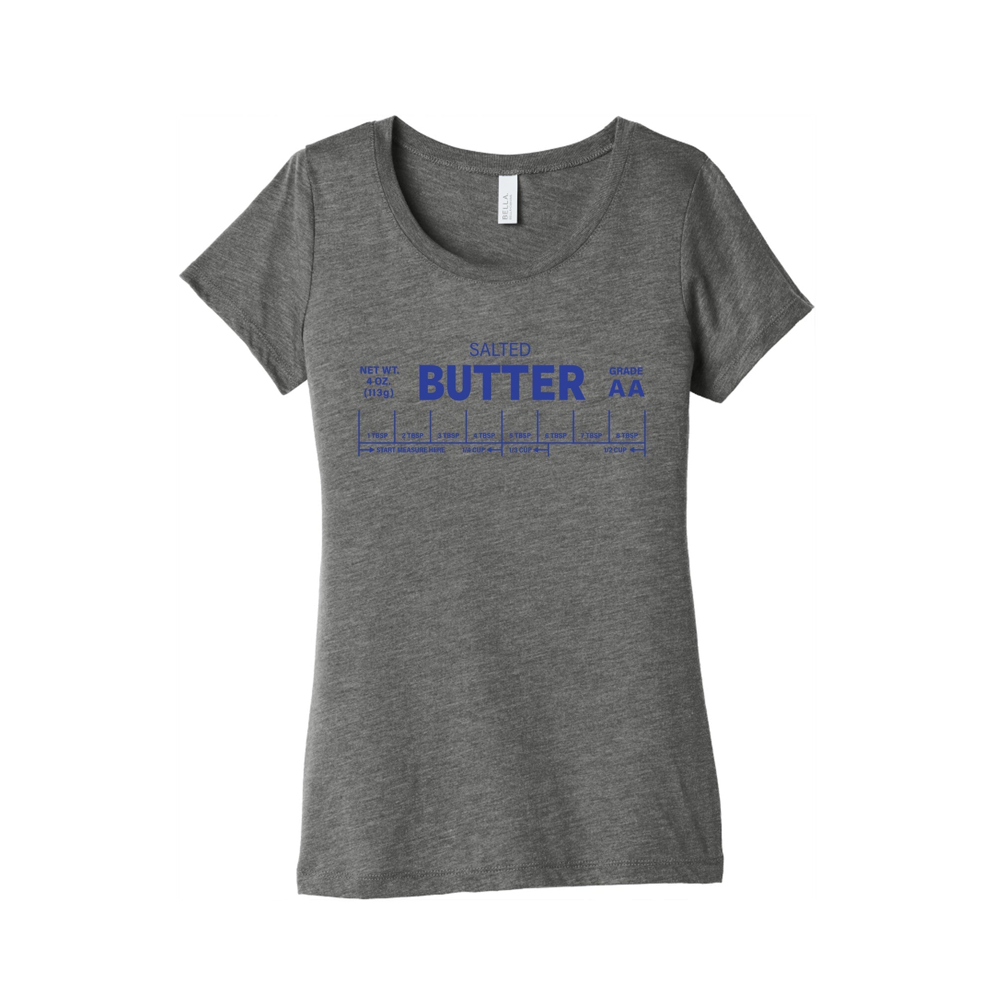 Salted Butter Womens Triblend - Adult & Kids T-Shirts, Sweatshirts & Hoodies apparel design preview 1