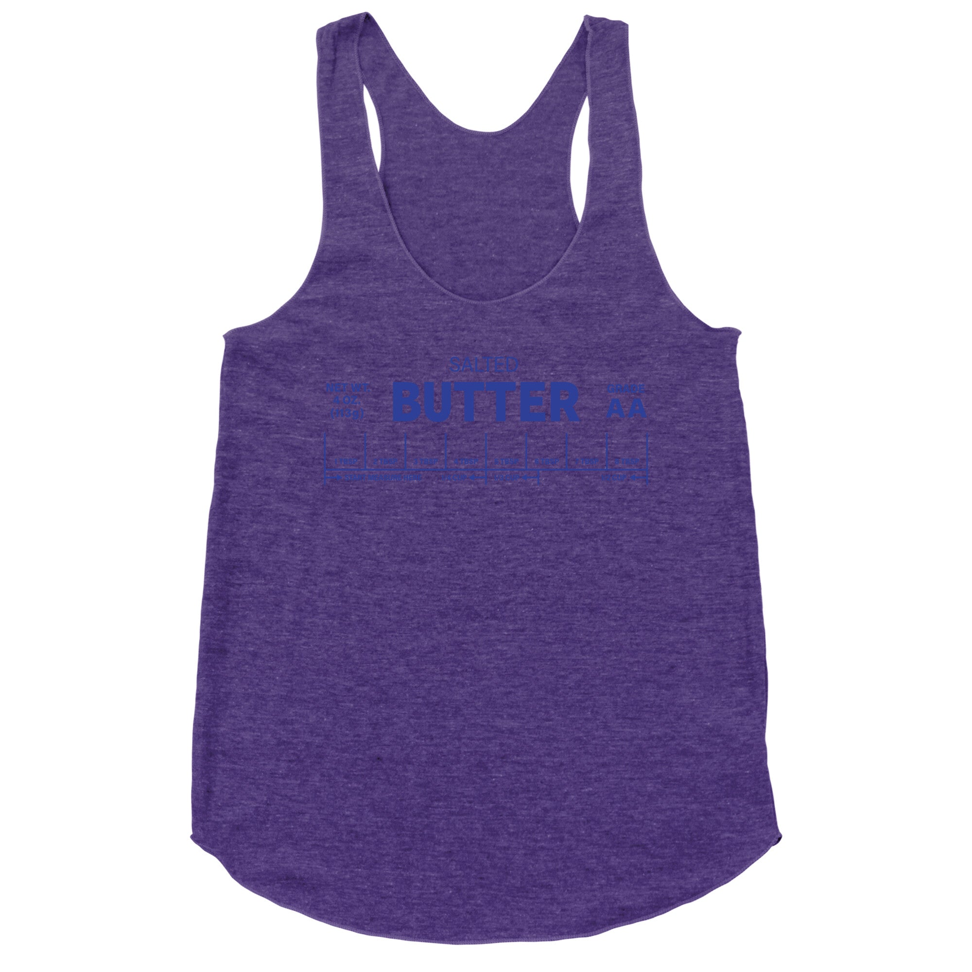 Salted Butter Racerback Tank - Adult & Kids T-Shirts, Sweatshirts & Hoodies apparel design preview 1