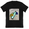 This Vegan Shit is Easy V-Neck - Adult & Kids T-Shirts, Sweatshirts & Hoodies apparel design preview 1
