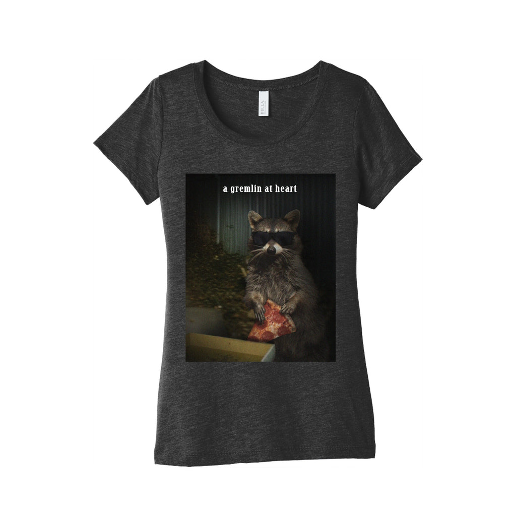 A Gremlin at Heart Womens Triblend - Adult & Kids T-Shirts, Sweatshirts & Hoodies apparel design preview 1