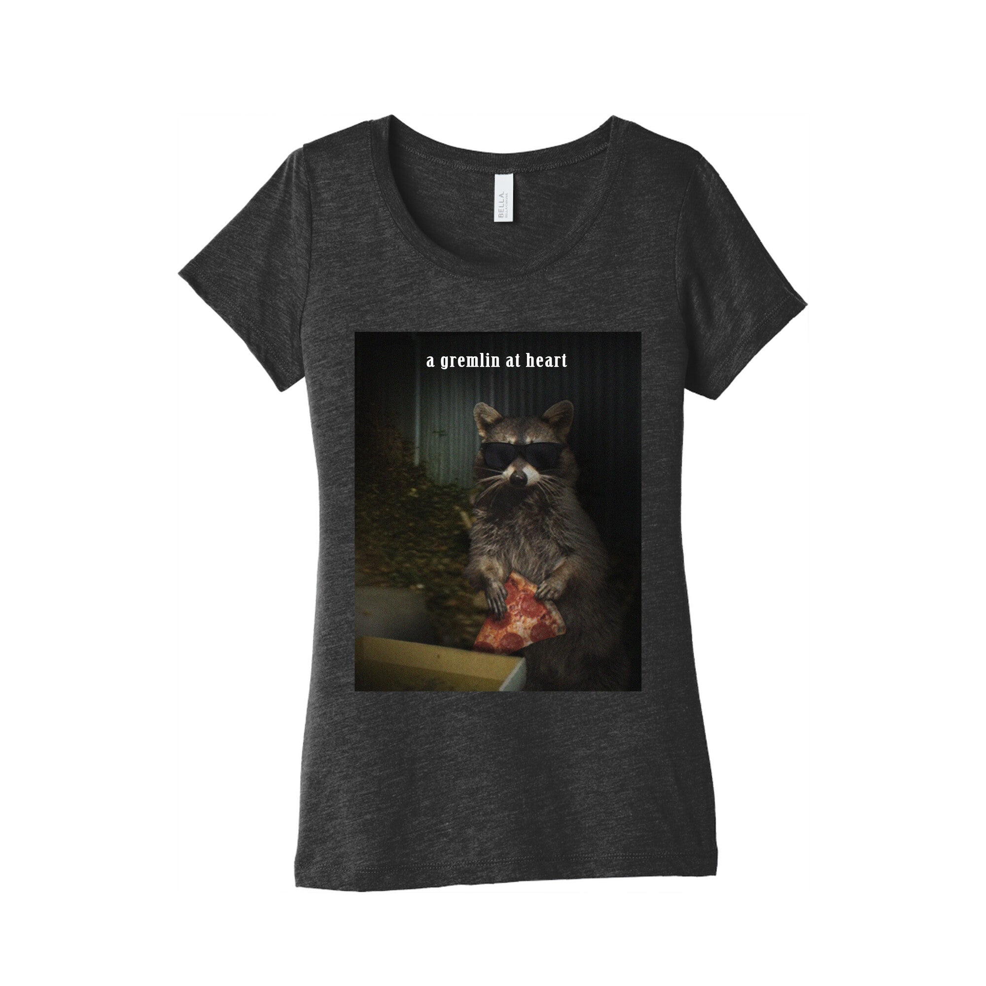 A Gremlin at Heart Womens Triblend - Adult & Kids T-Shirts, Sweatshirts & Hoodies apparel design preview 1