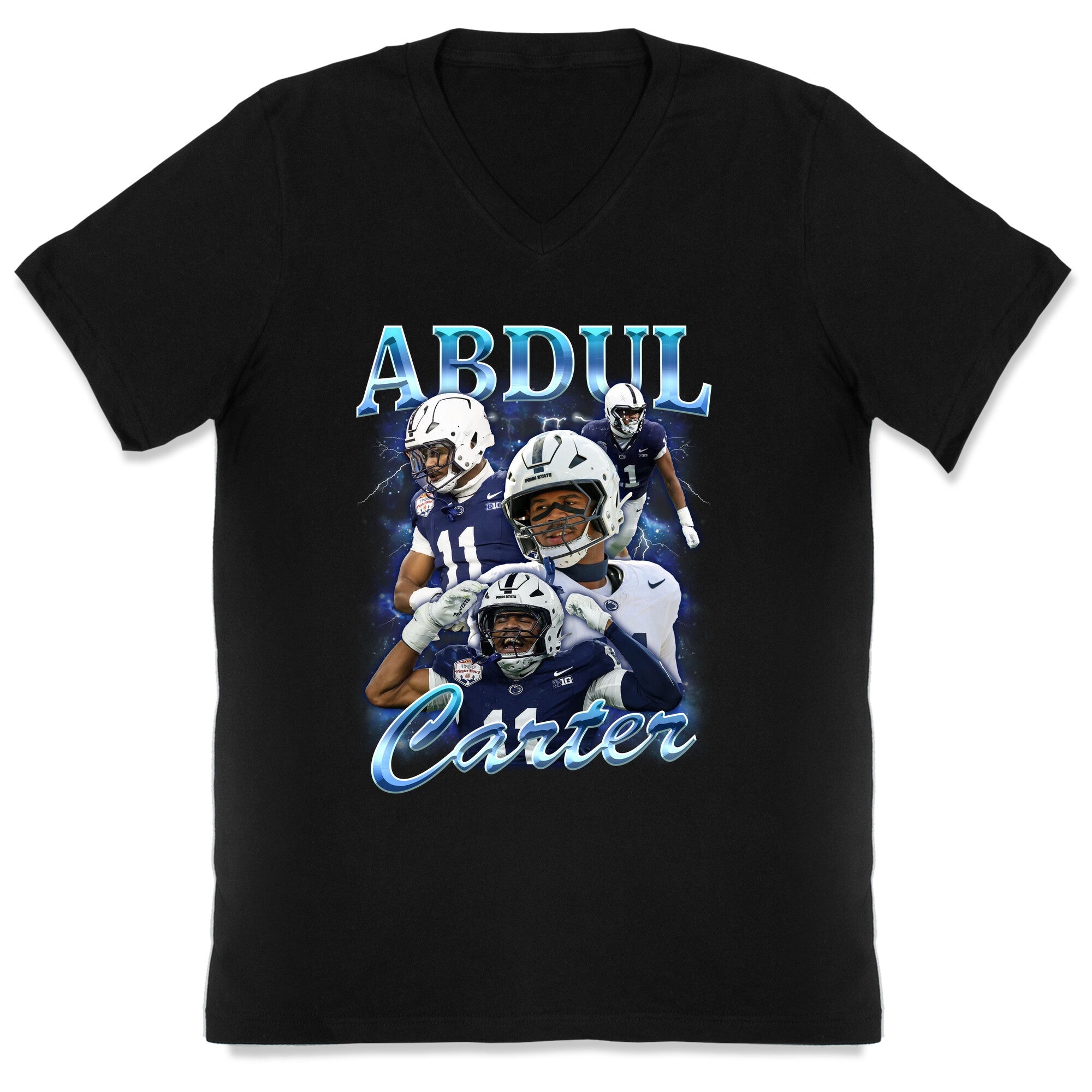 Abdul Carter V-Neck - Adult & Kids T-Shirts, Sweatshirts & Hoodies apparel design preview 1